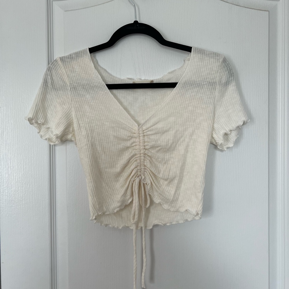 Off-white crop top in a size medium from Altar'd State for sale